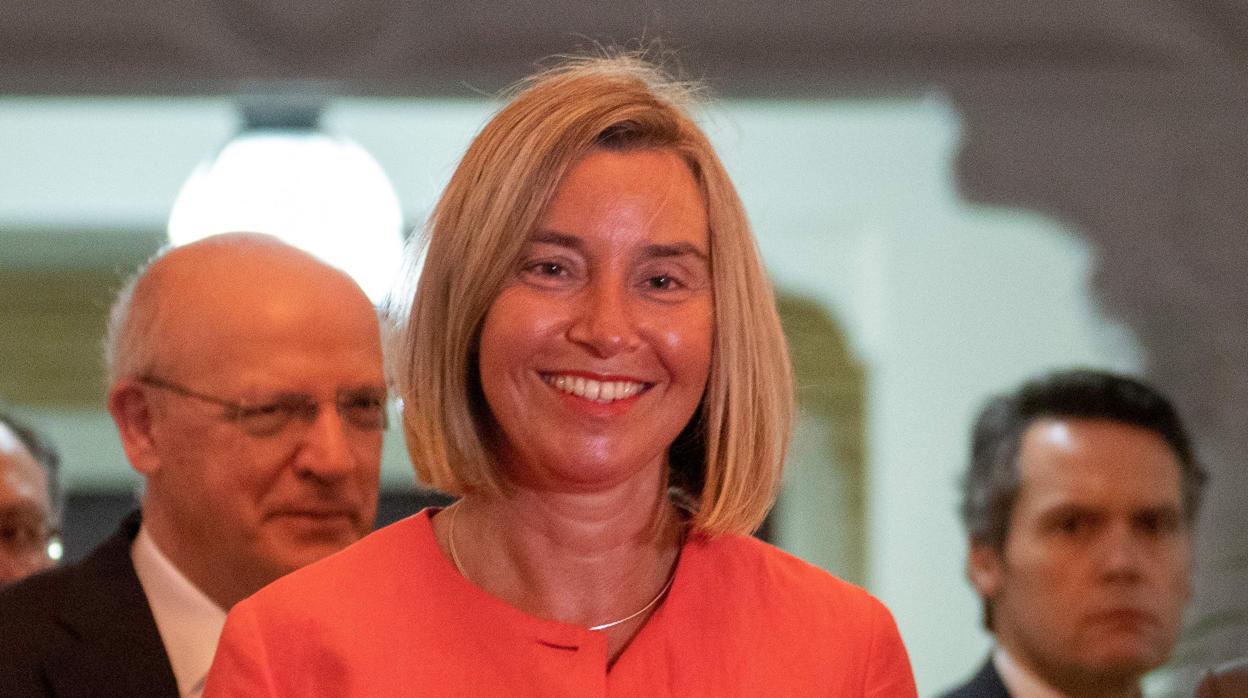 La alta representante de la Unión Europea para Asuntos Exteriores y Política de Seguridad, Federica Mogherini