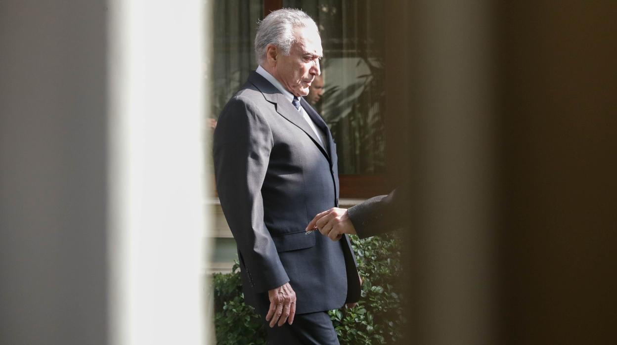 El expresidente de Brasil Michel Temer