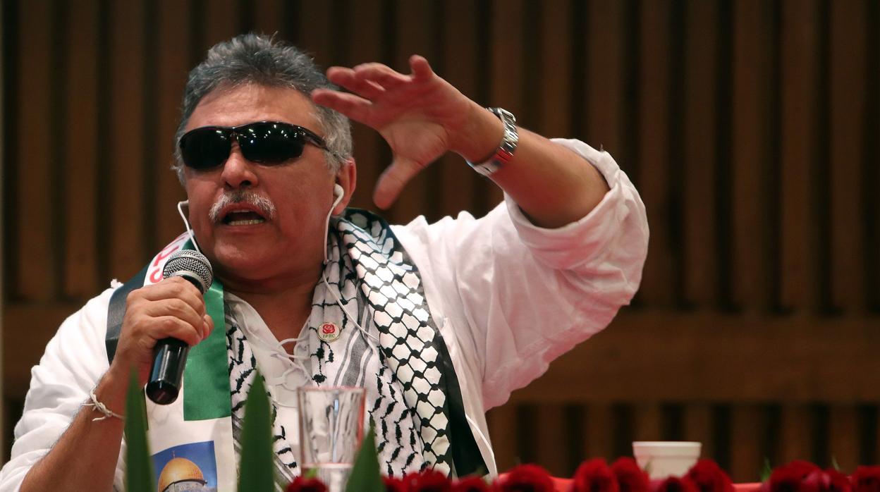 El exlíder guerrillero Jesús Santrich, en una imagen de archivo