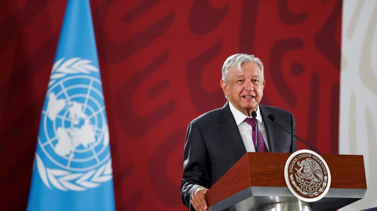 El presidente de México, Andrés Manuel López Obrador, este lunes