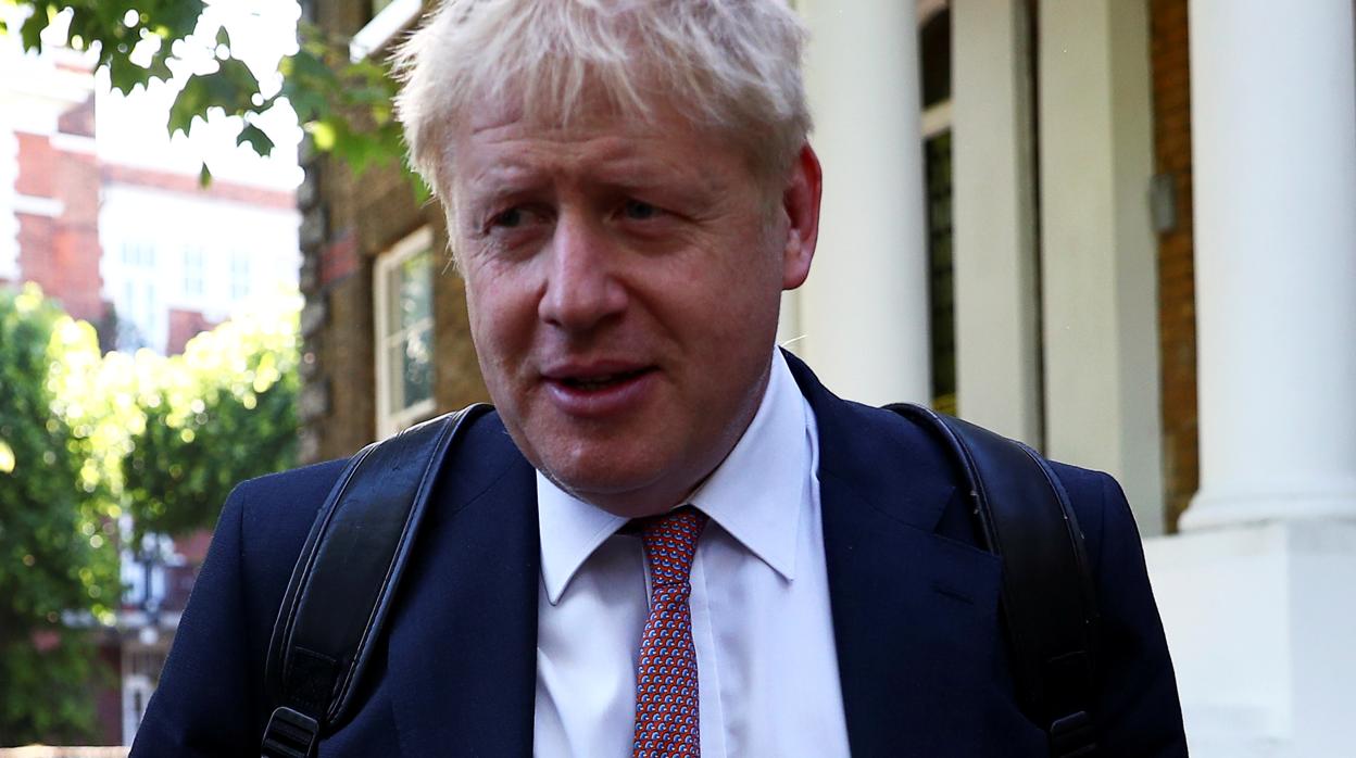 Boris haciendo de Trump