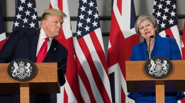 Trump promete un comercio con Londres similar al que Reino Unido tenía con la UE