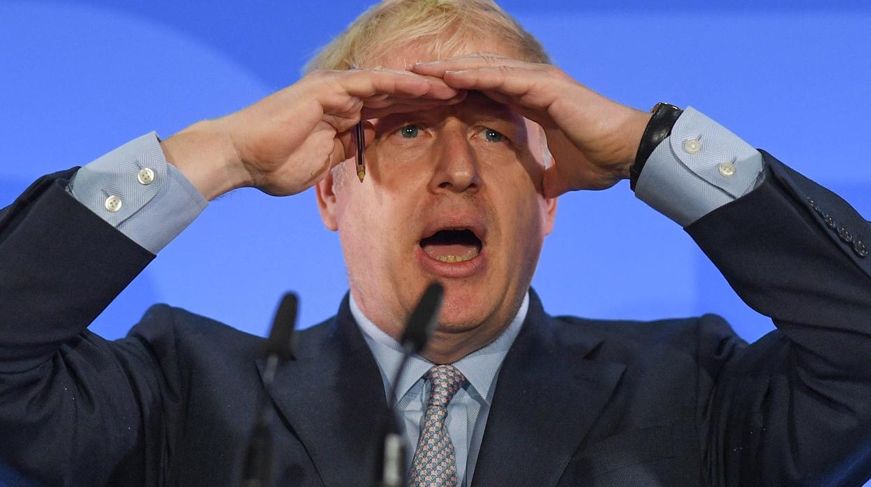 El político conservador Boris Johnson