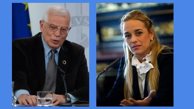 Lilian Tintori pide a Borrell más sanciones contra el gobierno de Maduro