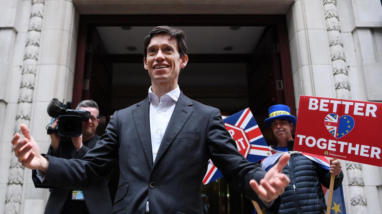 Rory Stewart, ministro de Desarrollo Internacional británico, este miércoles