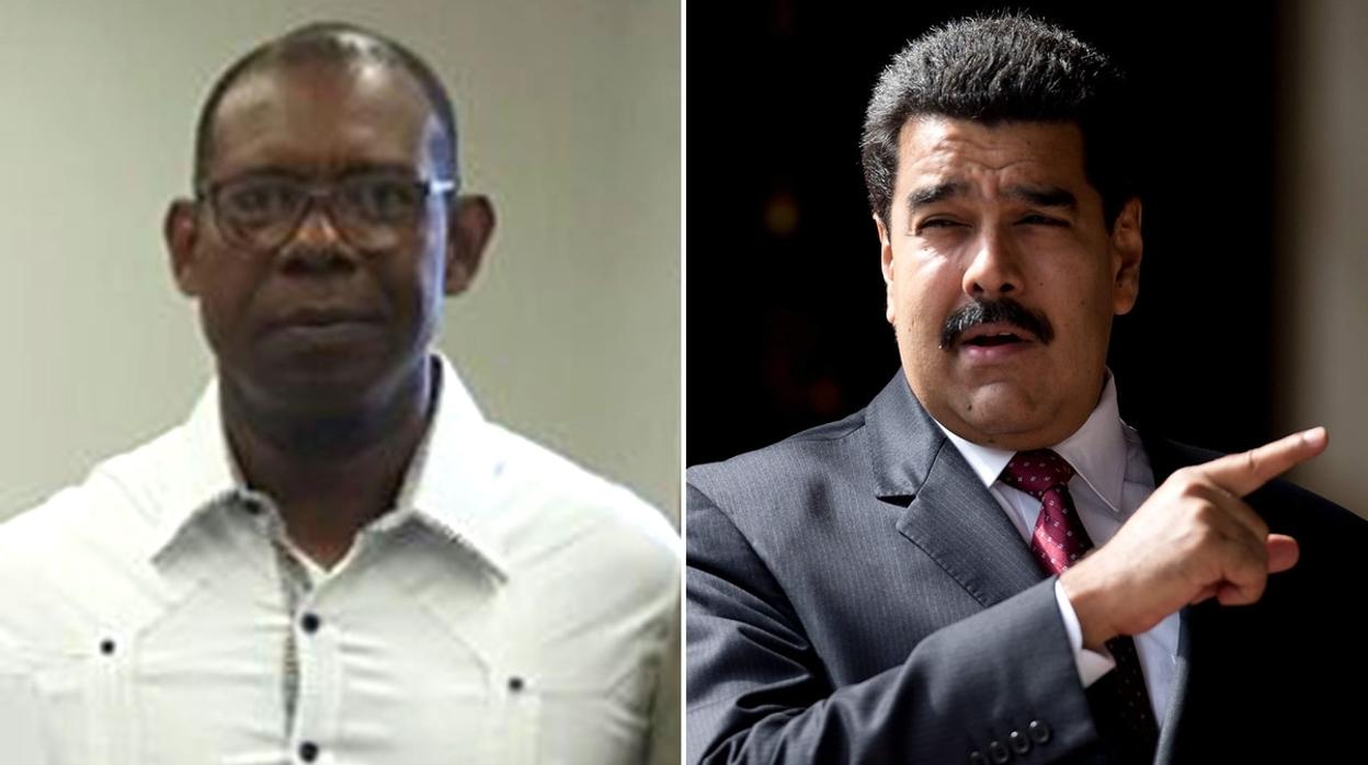 Cristopher Figuera y Nicolás Maduro