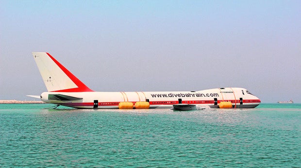 Bucear en un Boeing 747