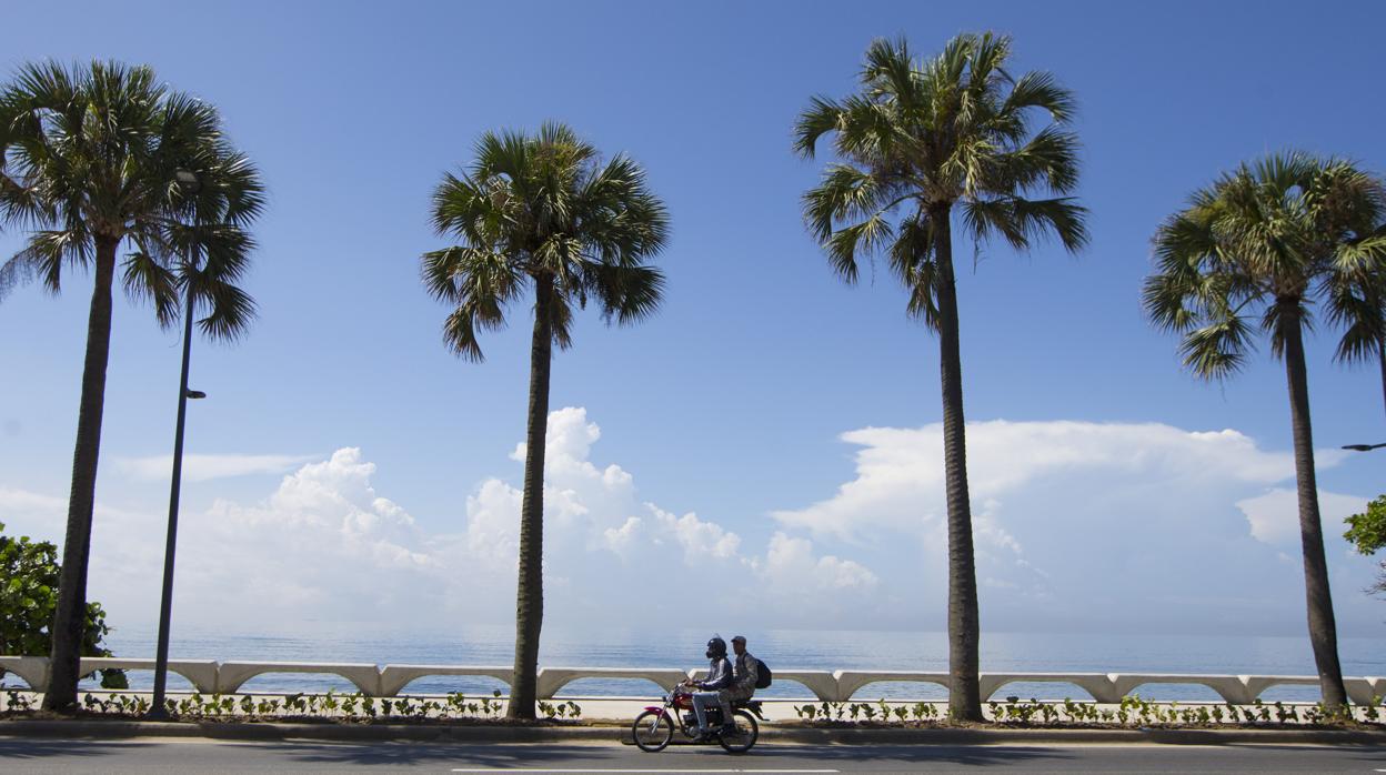 El malecón de Santo Domingo, en una imagen de archivo