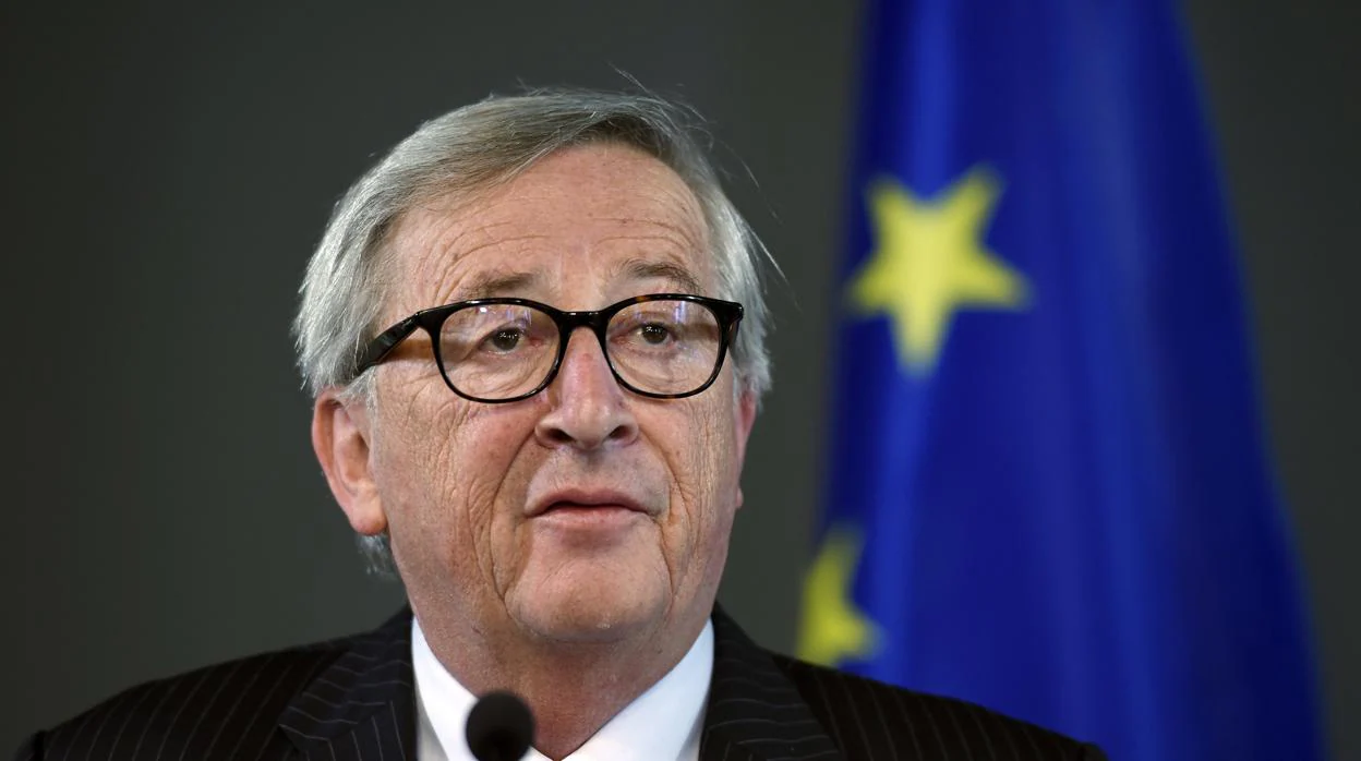 Jean-Claude Juncker, durante la rueda de prensa en Helsinkii