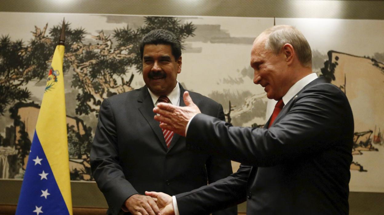 Nicolás Maduro y Vladimir Putin en Caracas