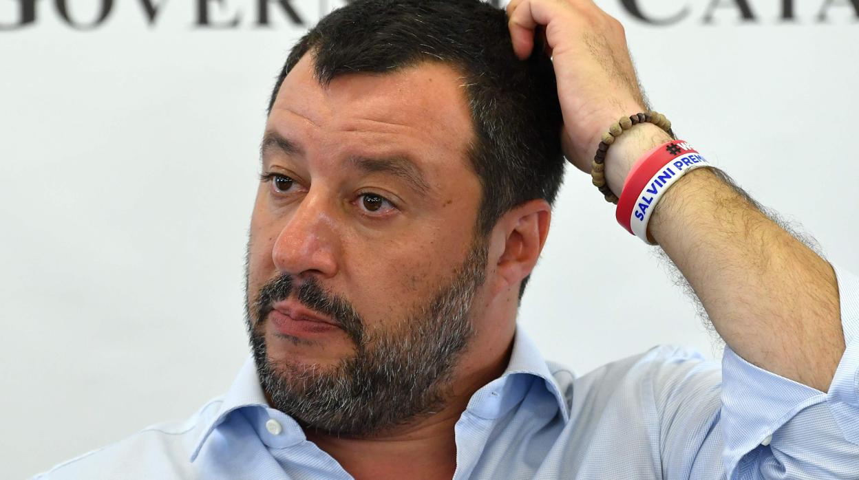 El ministro del Interior italiano, Matteo Salvini