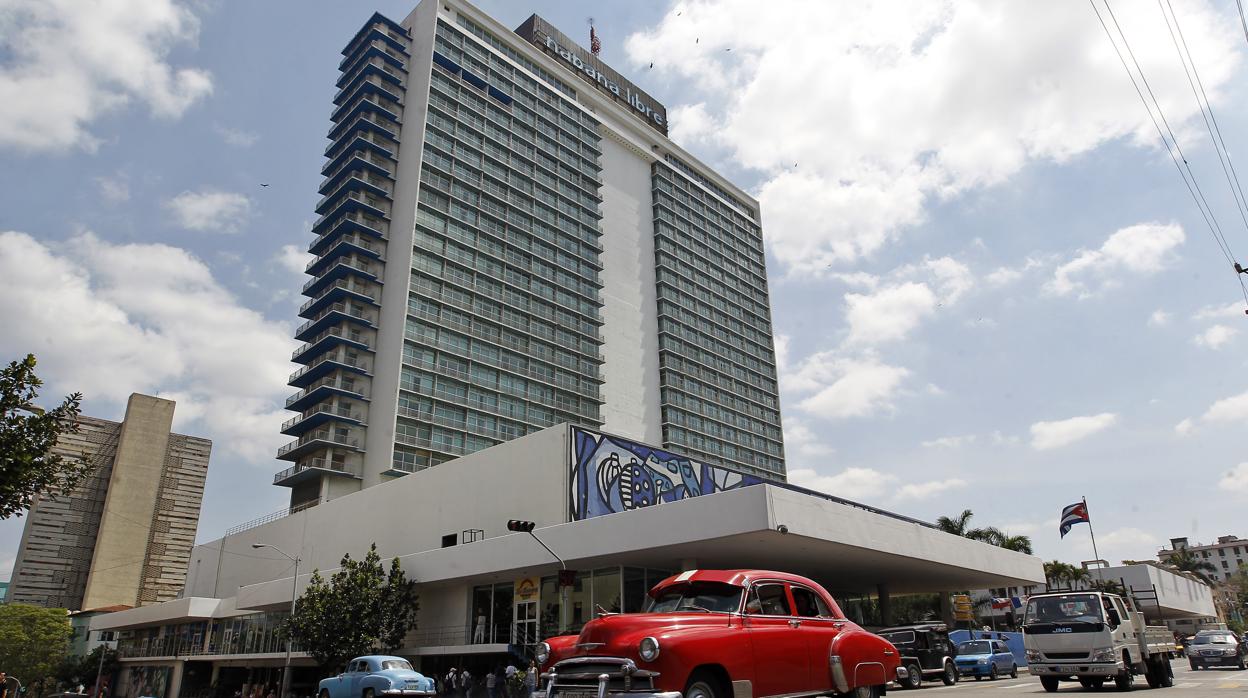 El mítico hotel Habana Libre, que la Revolución encabezada por Fidel Castro expropió a la compañía estadounidense Hilton, y está administrado por la española Sol Meliá desde 1996