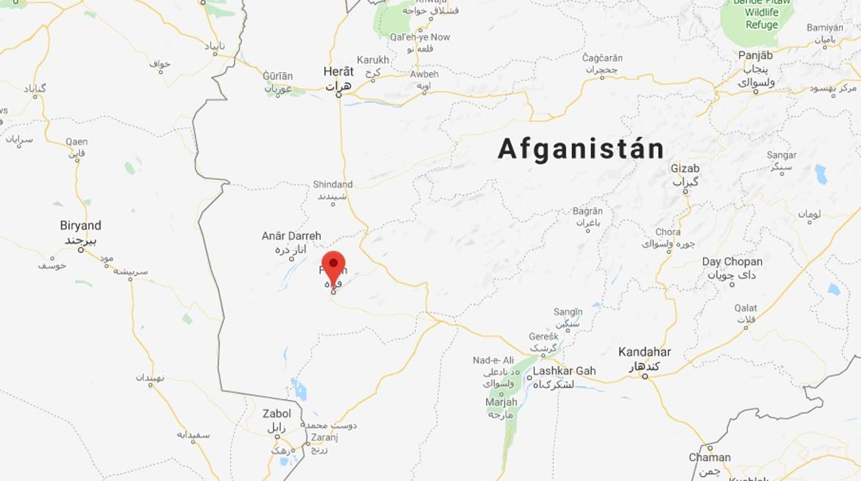 La explosión se ha producido en la provincia de Farah