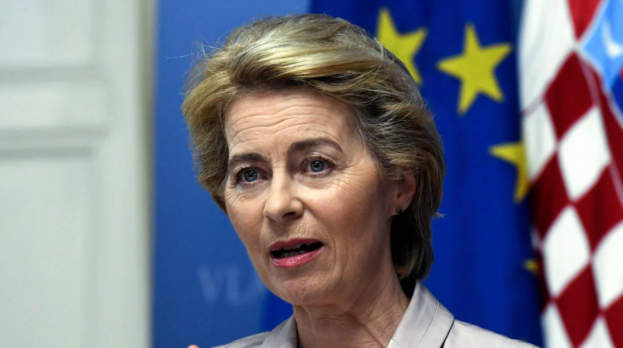 La presidenta electa de la Comisión Europea, Ursula von der Leyen