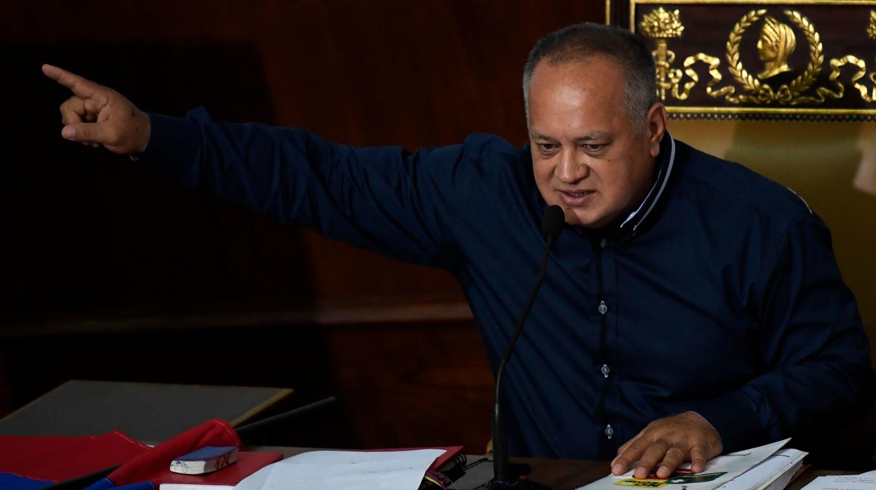Diosdado Cabello, el pasado día 12 en la ilegítima Asamblea Nacional Constituyente