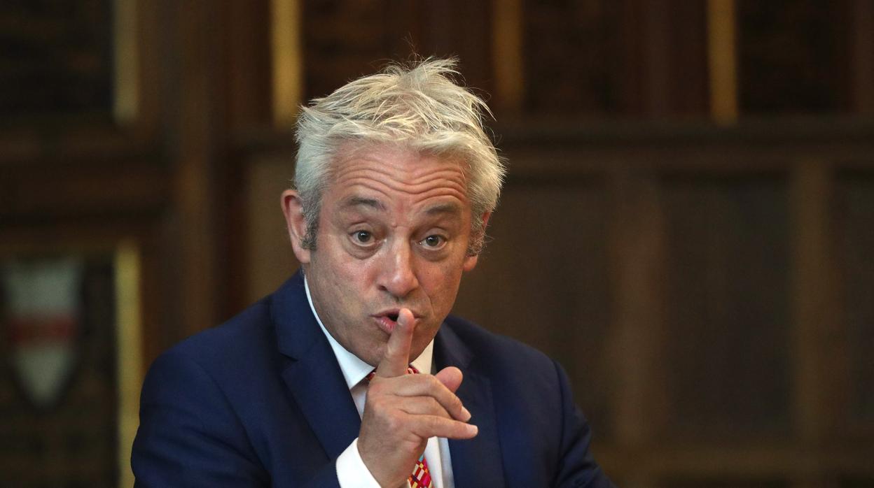 John Bercow, presidente de la Cámara de los Comunes