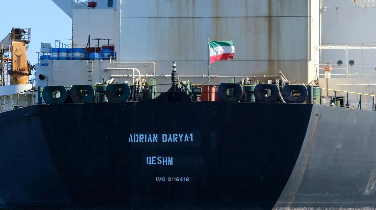El petrolero iraní «Adrian Darya 1»