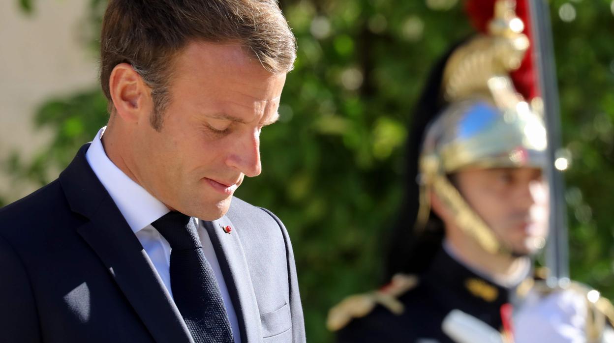 El presidente de Francia, Emmanuel Macron