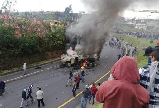Incidentes violentos en Guayaquil