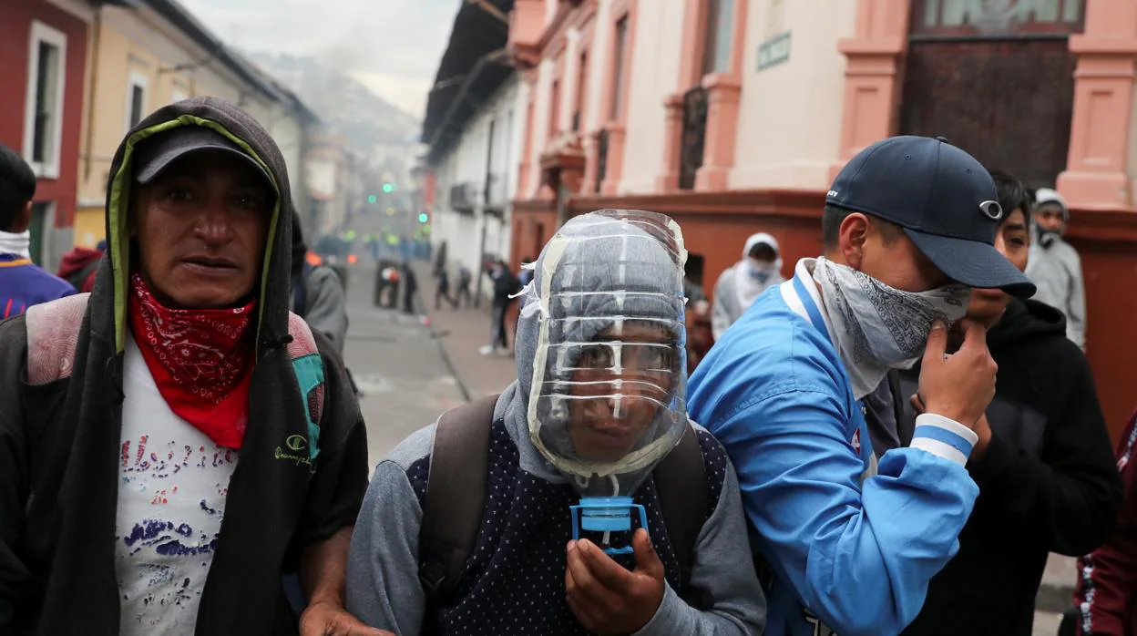 El Gobierno de Ecuador llega a un principio de acuerdo con los indígenas para que la marcha no sea violenta
