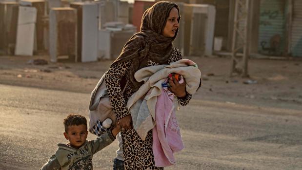 La ofensiva turca deja ya más de 60.000 desplazados sirios