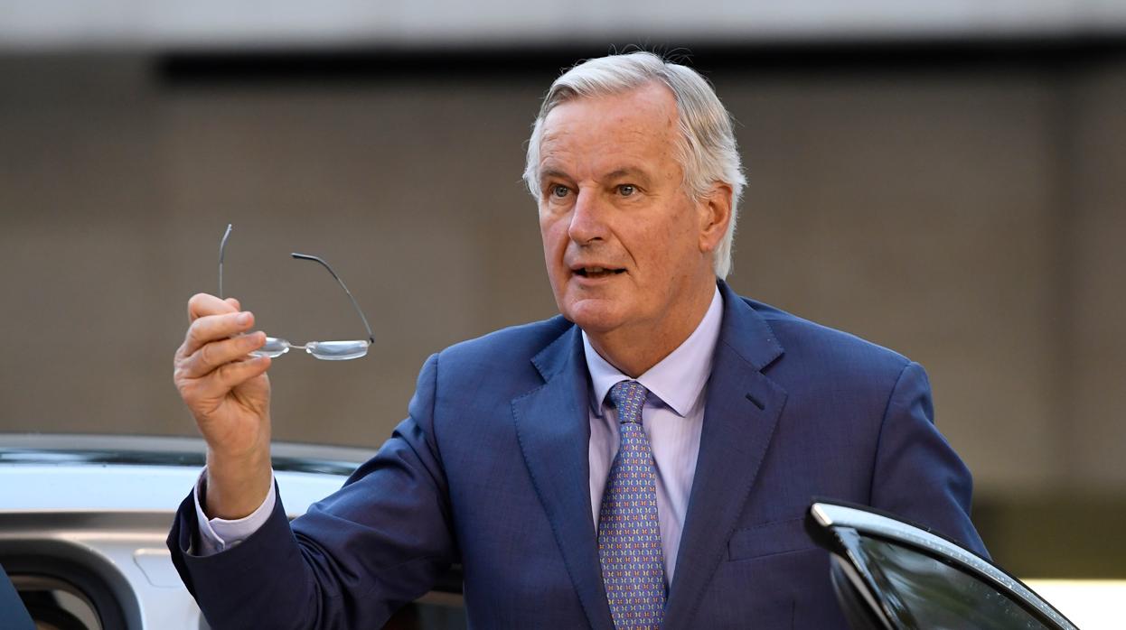 El negociador de la UE, Michel Barnier, este martes en Luxemburgo