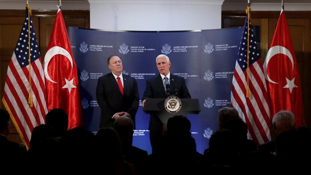 Trump arranca a Erdogan un alto el fuego en Siria