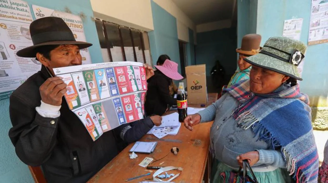Elecciones generales en Bolivia