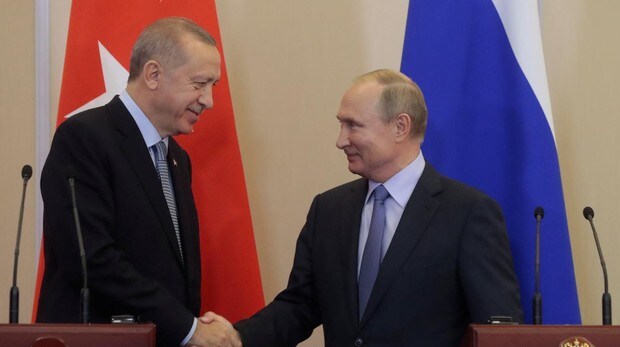 Putin y Erdogan acuerdan limitar la ofensiva turca en Siria