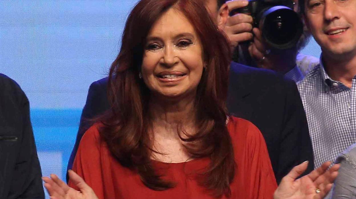 La expresidenta Cristina Fernández de Kirchner