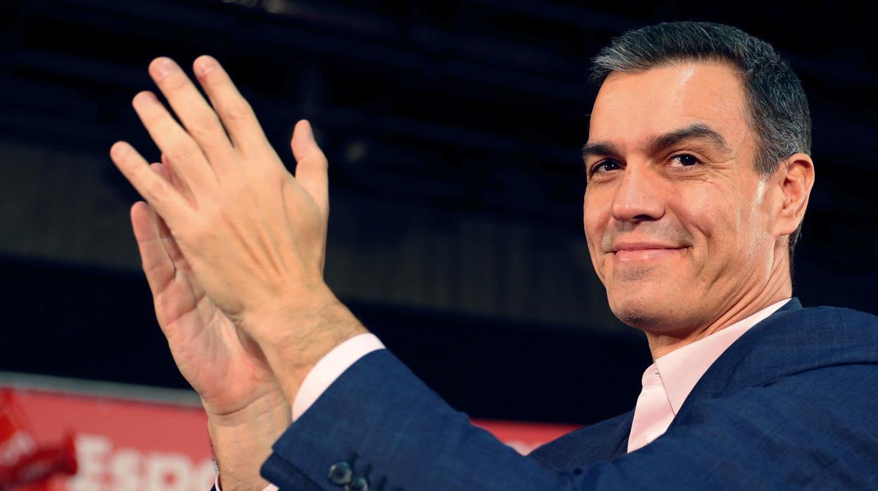 El presidente del Gobierno en funciones, Pedro Sánchez