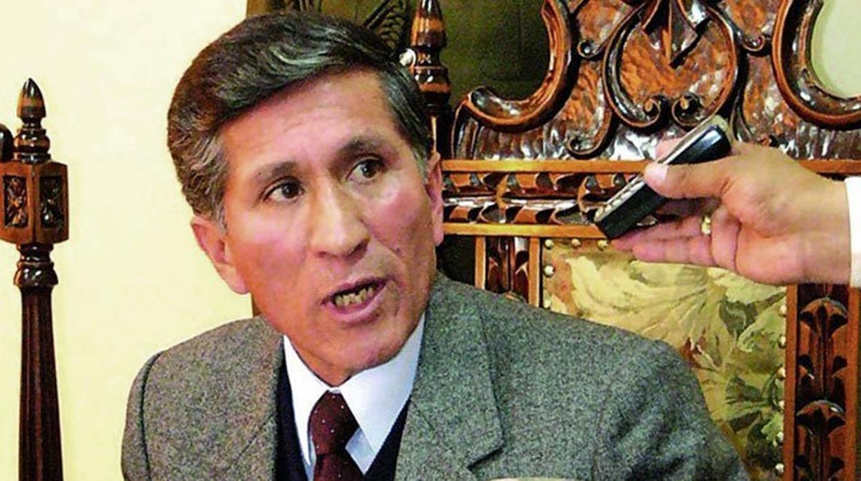 El ex fiscal general de Bolivia Pedro Gareca