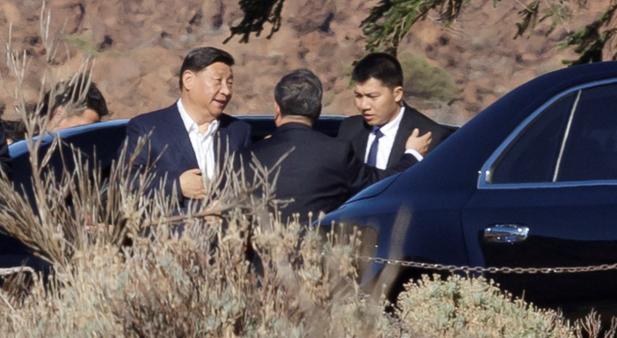 El presidente de China visita el Parque Nacional del Teide