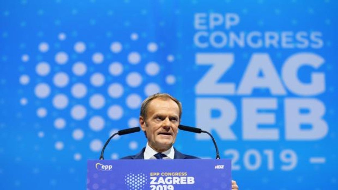 El nuevo presidente del PPE, Donald Tusk