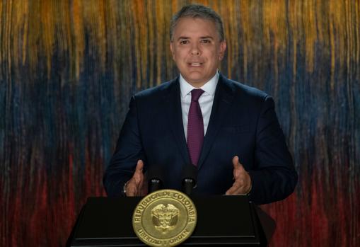 El presidente, Iván Duque, se dirige a la nación antes del paro nacional