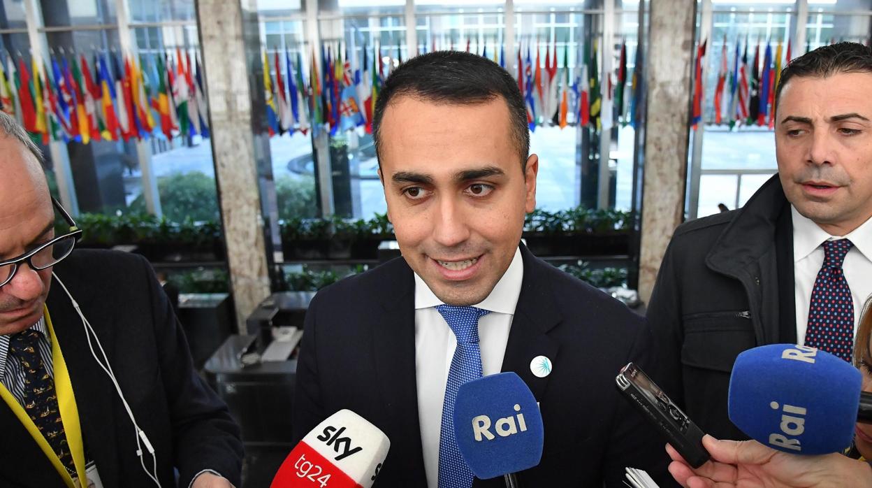 Di Maio, ministro de Exteriores italiano y líder del MI5