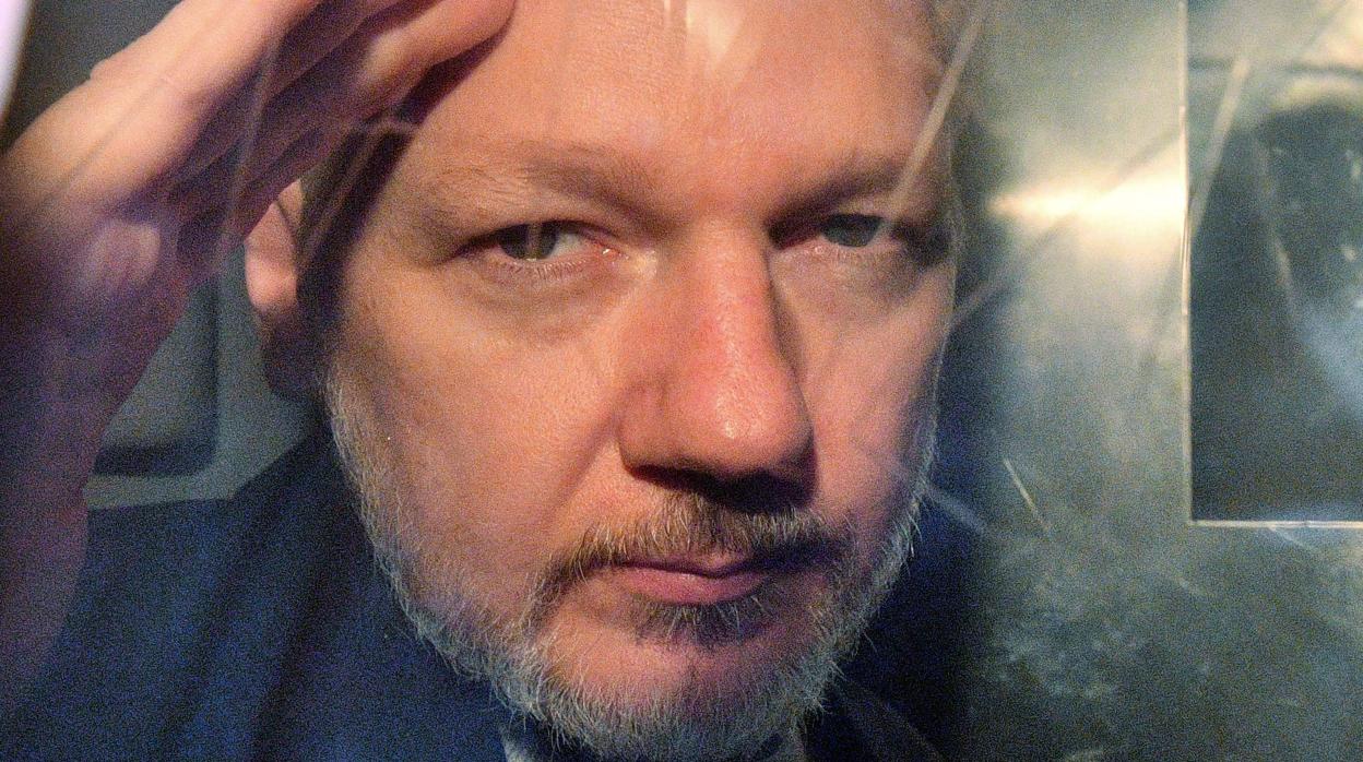 Foto de archivo del fundador de WikiLeaks, Julian Assange, tomada el pasado 1 de mayo de 2019