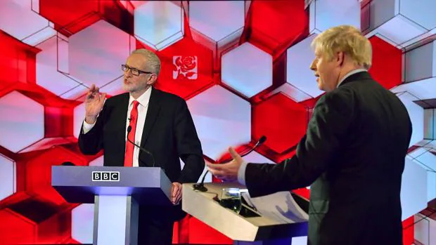 El cara a cara con Corbyn deja en el aire la mayoría absoluta para Boris Johnson