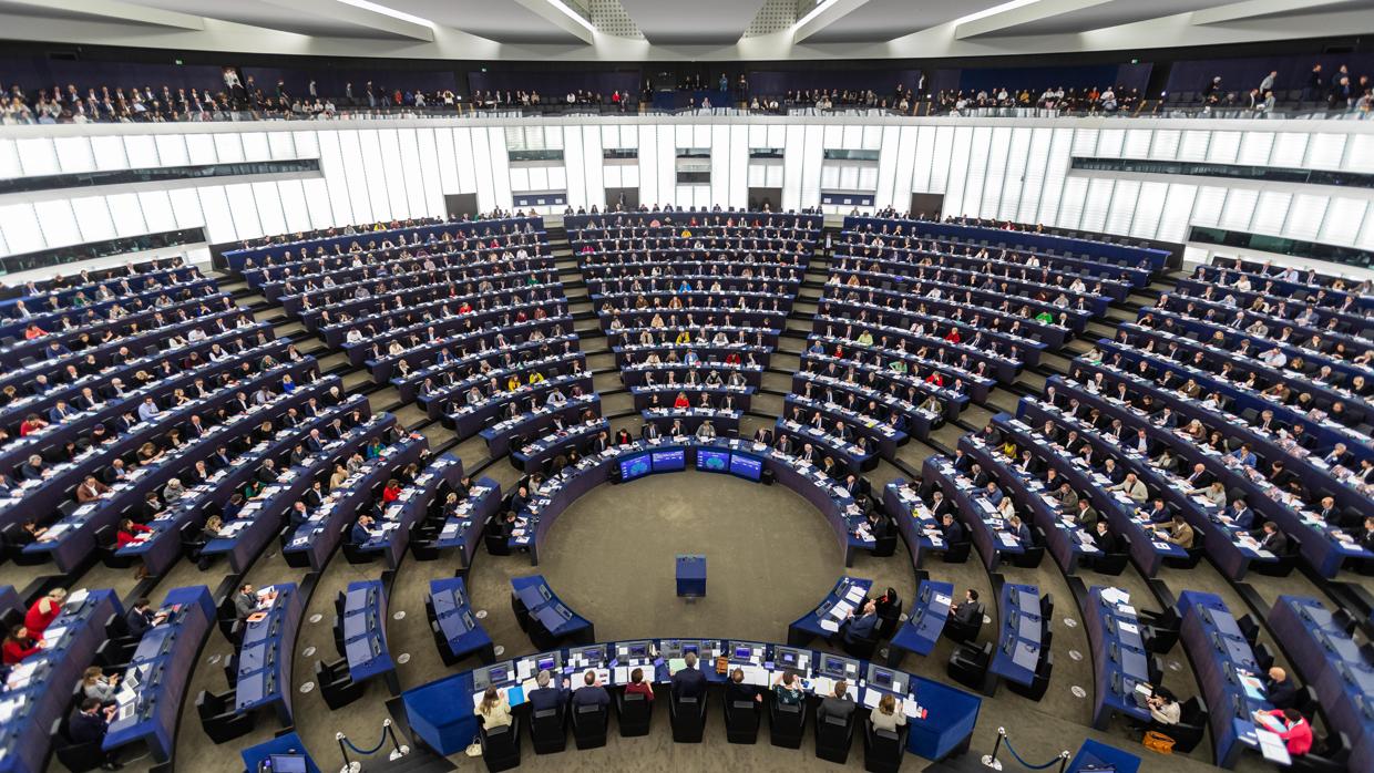 Imagen del Pleno del Parlamento Europeo de Estrasburgo