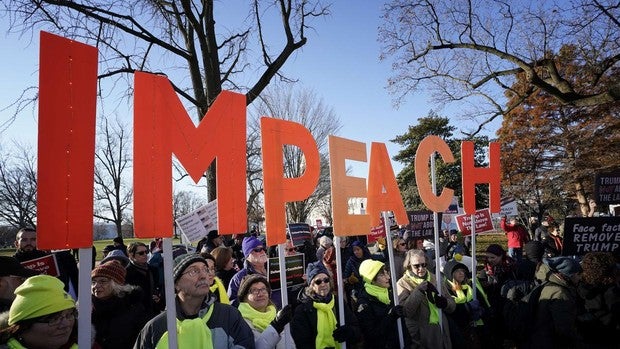 Donald Trump se convierte en el tercer presidente de EE.UU. en sufrir un «impeachment»