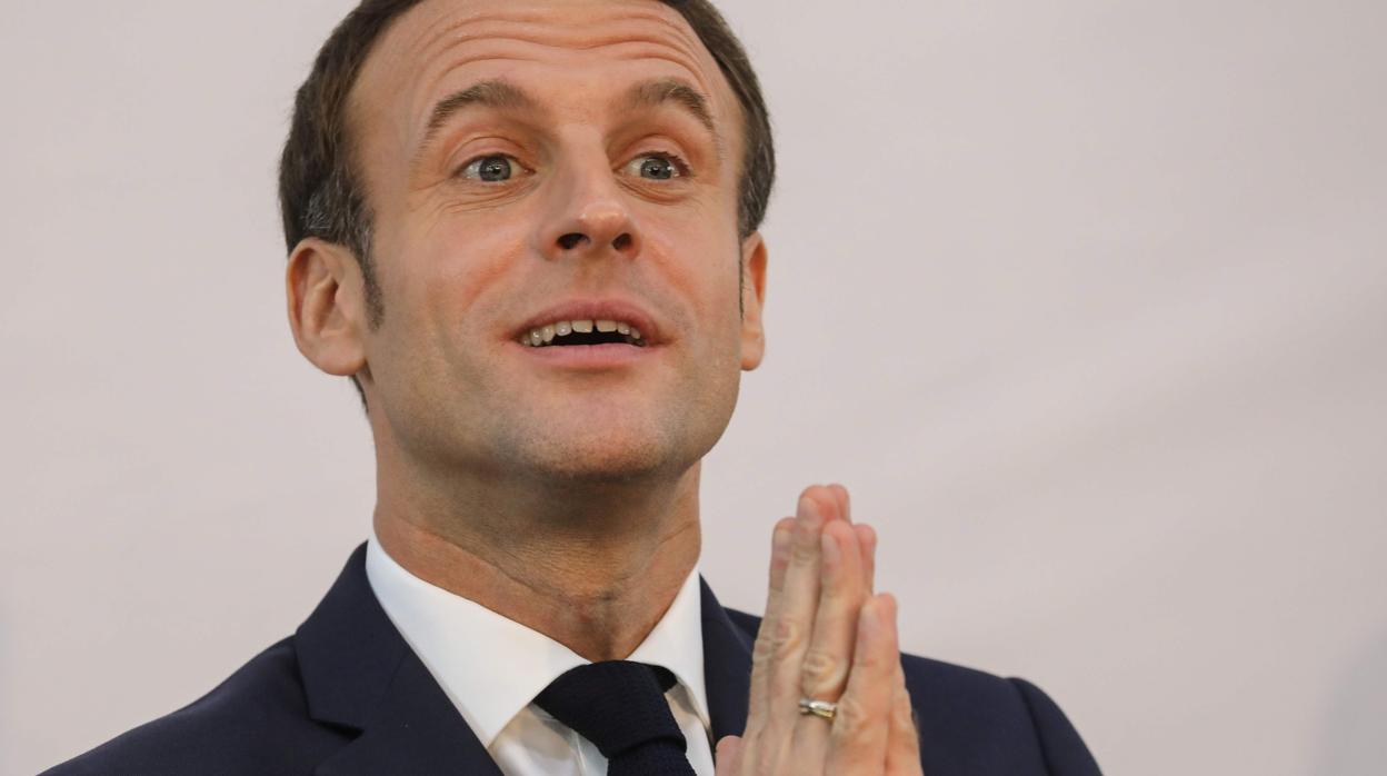 El presidente de Francia, Emmanuel Macron