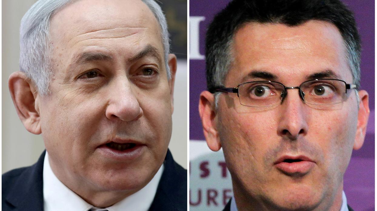 Los dos candidatos del partido Likud de Israel