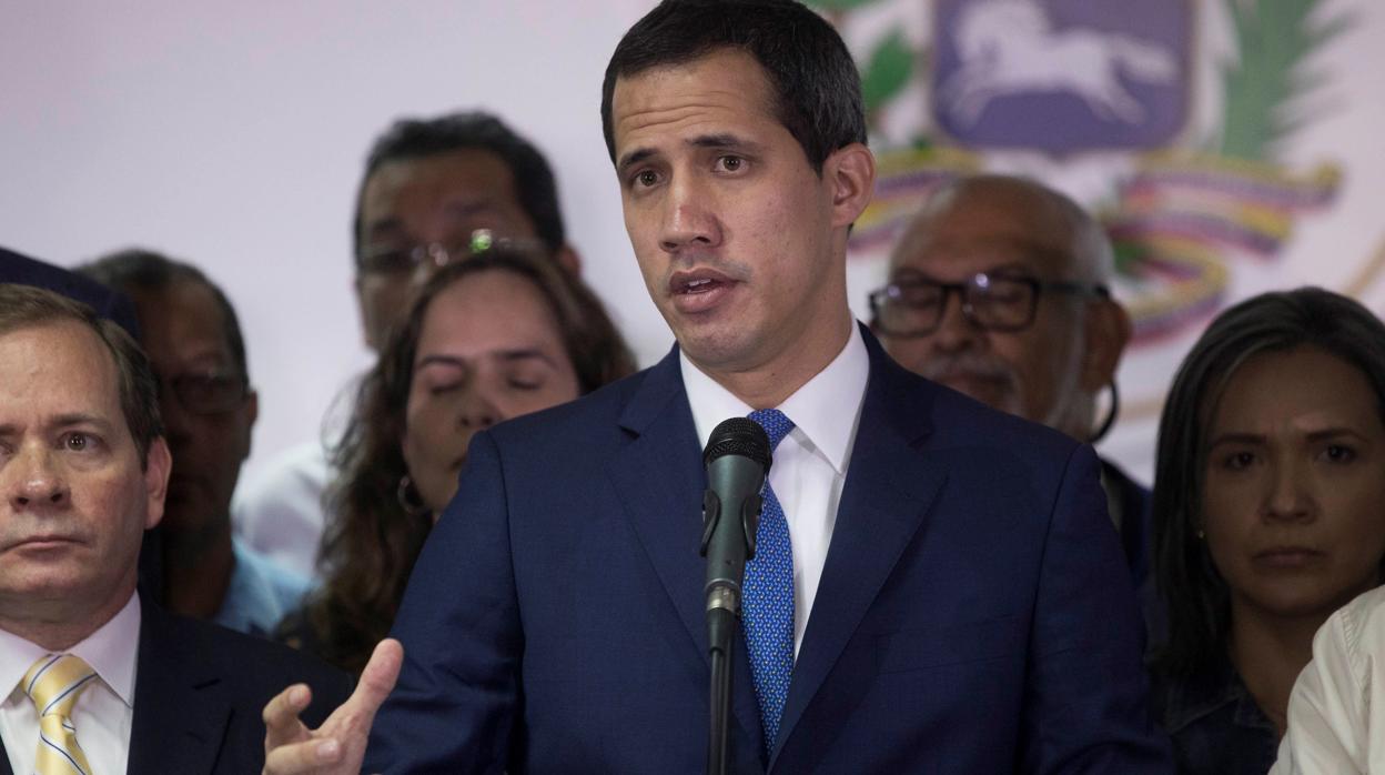 El presidente interino de Venezuela, Juan Guaidó