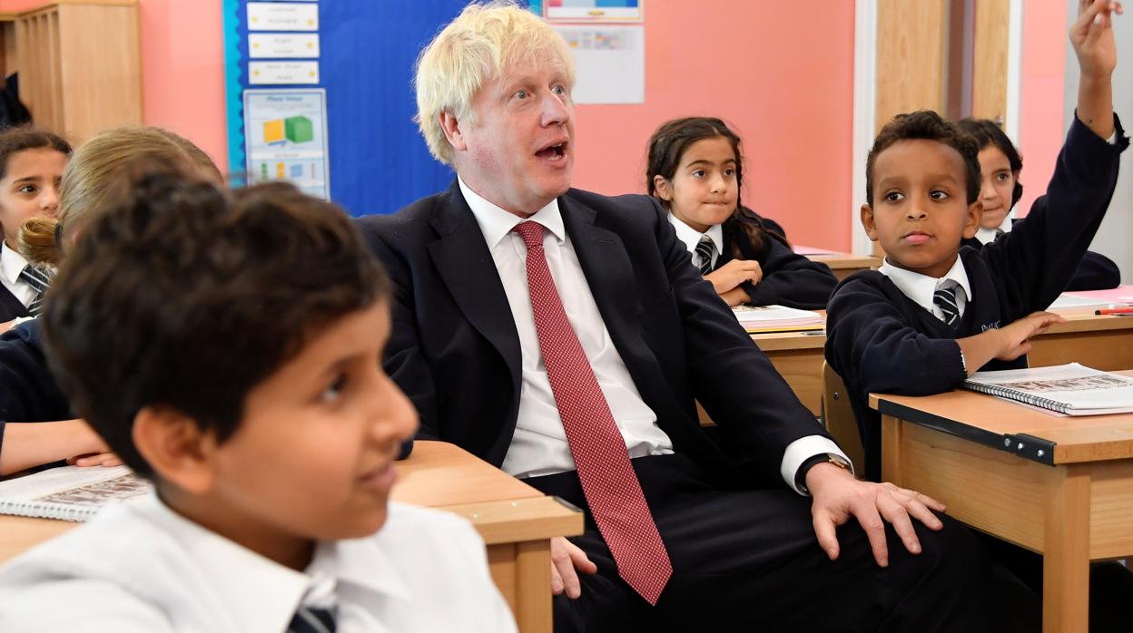 El primer ministro británico, Boris Johnson