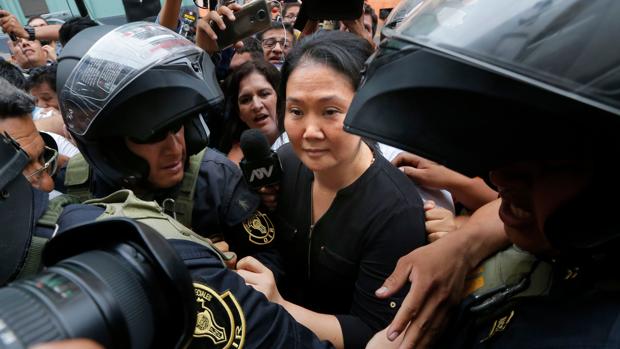 Keiko Fujimori regresa a prisión por blanqueo de dinero y obstrucción a la Justicia