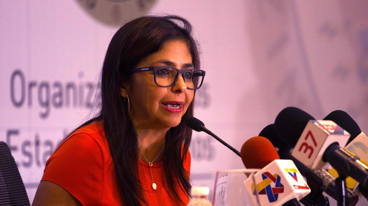 La vicepresidenta venezolana, Delcy Rodríguez