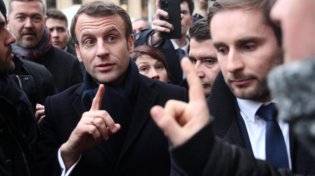 El presidente de Francia, Emmanuel Macron