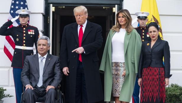 Trump recibe al presidente de Ecuador y le pone de ejemplo para el resto de América Latina