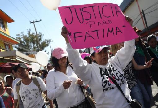 Protestas para pedir justicia tras el asesinato de la pequeña Fátima Cecilia