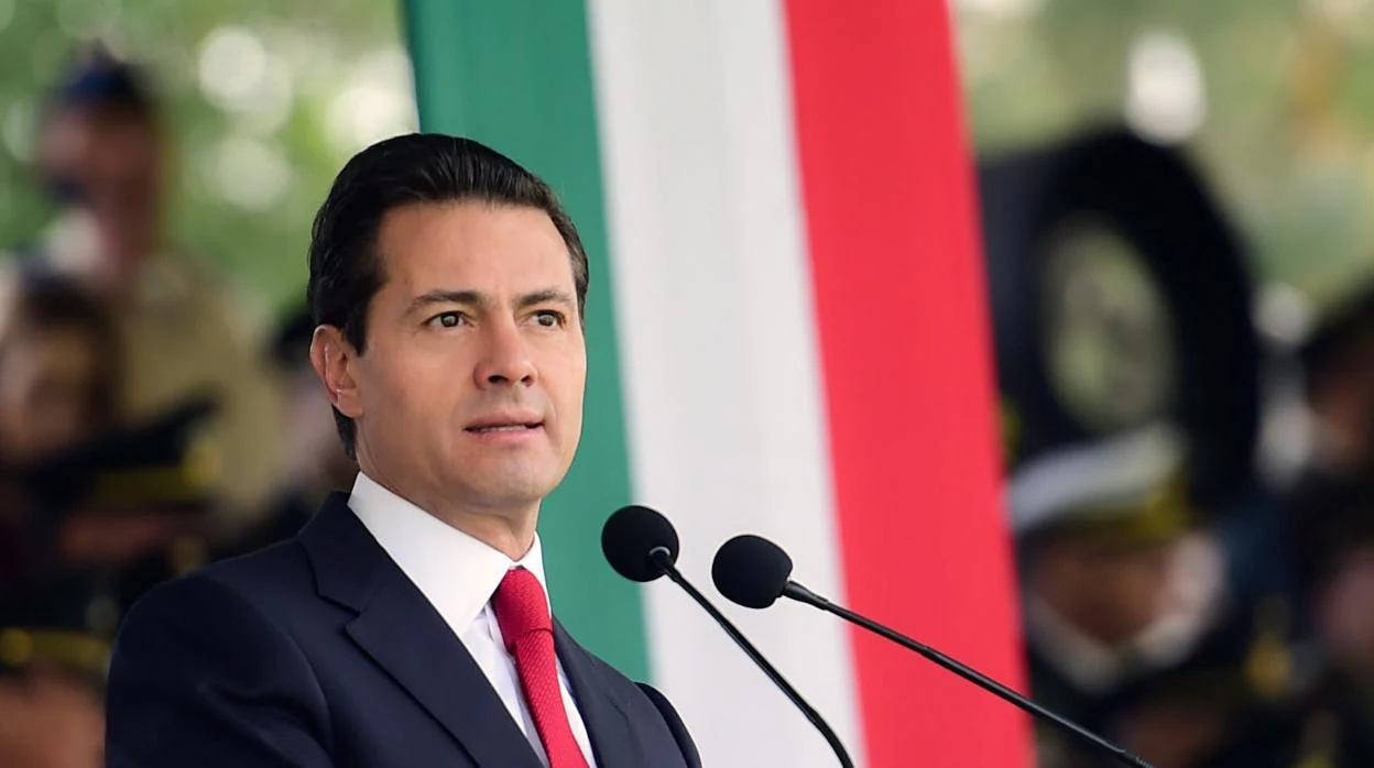 Peña Nieto en una imagen de archivo de 2018